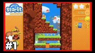 Starlit Adventures - Gameplay Walkthrough Part 1 - Parallel peaks (Xbox Series S)