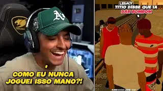 ELE QUASE INFARTOU DE TANTO RIR | Coringa Jogando MTA
