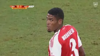 Cristhian Mosquera Arsenal DEBUT vs Tottenham Hotspur | 25/26