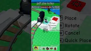 Jeff the killer Retro Tower Defense #roblox