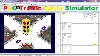 PLC LogixPro Traffic lights Simulator