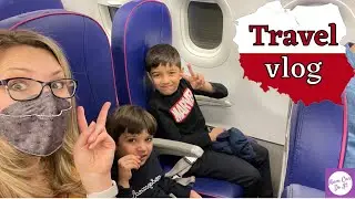 Travelling to Poland for Christmas with kids. Emotional reunion with my parents