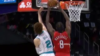 LaMelo Ball nearly broke his wrist | Pelicans vs Hornets
