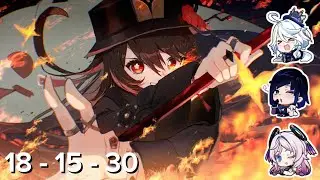 C1 Hu Tao Speedrun 63s Bot Side ~ Spiral Abyss 6.1 (Luna II)