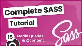 Учебник SASS (создание собственной библиотеки CSS) №15 &mdash; Медиа-запросы