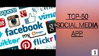 top social media apps || top 50 social media app || social media list