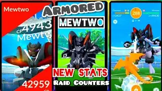Armored Mewtwo in Pokemon Go! New stats and Raid Guide