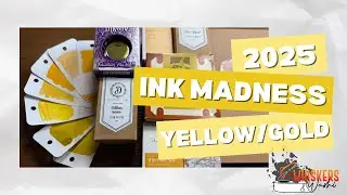 Ink Madness Pt. 4 - Yellow and Gold Fountain Pen Inks