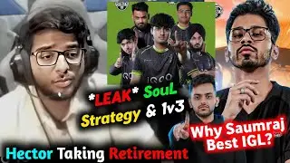 RGE Saumay *LEAK* SouL Strategy & Reply No Pressure in RGE🥵 l Why Saumraj Best IGL & BMPS Contender😳