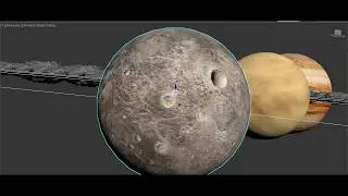 SOLAR SYSTEM ON 3DS MAX
