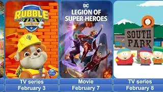 February 2023: Releases of Animation TV series and Movies in February 2023 #disney #cartoons