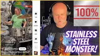Drum Teacher Reacts: Danny Carey Geeks Out Over Carl Palmer&rsquo;s Legendary Stainless Steel Drum Kit