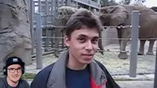 Самое ПЕРВОЕ видео на ЮТУБ ( Me at the zoo ) | Реакция на заказ