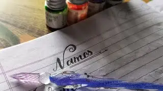 let's learn calligraphy with me || calligraphy names  LIVE🔴 #calligraphy #anitadr #Live
