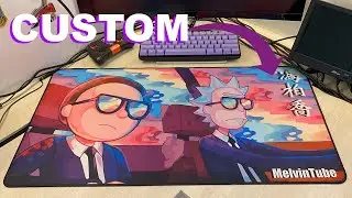 Unboxing Custom Gaming Mouse Pad | Rick and Morty Inspired!