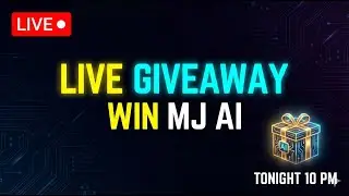 LIVE GIVEAWAY | Win MJ AI Assistant Tonight 🚀