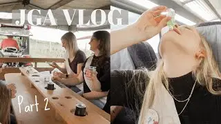 JGA Vlog Teil 2 | Funzelfahrt & wir eskalieren 🍾