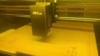 Creality Falcon A1 10W Laser not emitting blue light
