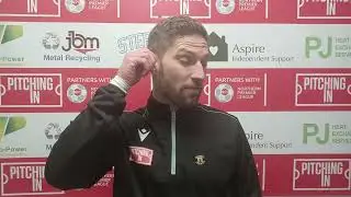 Ian Richards talks after 2-0 win over Handsworth