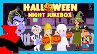 🎃 #halloween  Night Jukebox | #spookystories  & #funstories for Kids | Kids Hut #halloweenforkids |