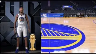 Putting My 2k player in 2k To Save The Warriors and Get the Goat His 5th Ring