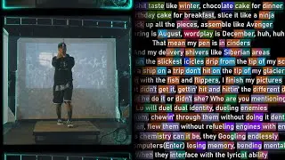 Lupe Fiasco - Cake (Rhyme Scheme)