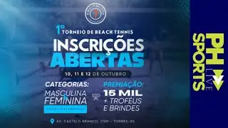 Quadra 2 - Sexta - 1&ordm; Torneio Beach Tennis Arena 7 Torres