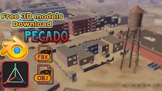 Miramar Pecado 3d model prisma3d Blender fbx obj free download