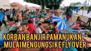 Korban Banjir Pamanukan Subang Mulai Mengungsi