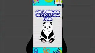 C&Oacute;MO DIBUJAR UN OSO PANDA F&Aacute;CIL PARTE 1 #dibujo #dibujaranimales #drawing #aprenderadibujar