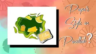Buat simple Paper Style di Pixellab