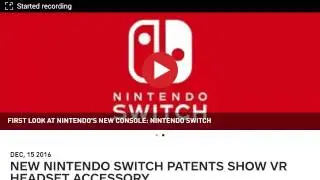 New Nintendo Switch Patents Show VR Headset Accesory, Motion Controls, Ir Blaster, DPad, Joy Cons