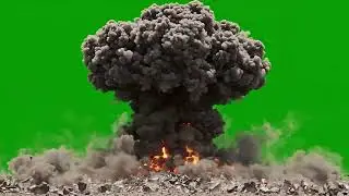 15 Green Screen Explosion Effects Pack | Realistic Fire Blast VFX Bundle
