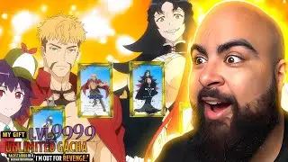 BAITING THE WHITE KNIGHTS!! | My Gift Lvl 9999 Unlimited Gacha Episode 9 REACTION!
