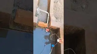 #shorts | Bilge pump water from 80 watt solar panel. | bilge waterpump | shorts video