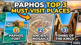PAPHOS TOP 3 must-visit PLACES | Exploring Cyprus