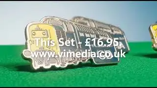 Class 55 Deltic Depots Enamel Badge Set