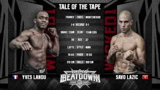 EBD1 - Yves Landu Vs Savo Lazic