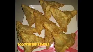 Egg Stuffed Samosa