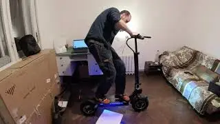 PFULUO X-11 Smart Electric Scooter 1000W Motor 11 inch unboxing. january 13th.2021 Part 1 of 2.