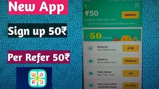 # Rewords App Loot !!  Sign up - 50₹ &  Per Refer - 50₹ !! Minimum Reedem - 1₹........Free Paytm cas