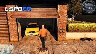 GTA 5 LSPDFR. Undercover. Panic button active. Officer on the ground.