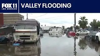San Fernando Valley sees major flooding as first storm hits