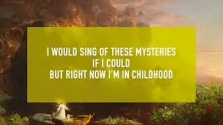 The Voyage of Life - Childhood - Luke Hill