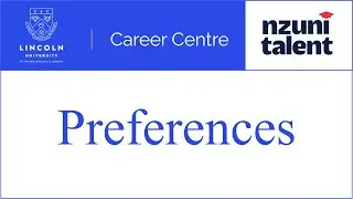 Job Preferences