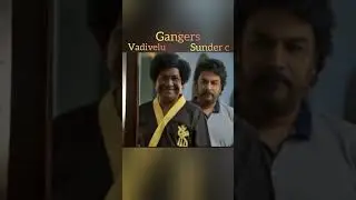 GANGERS Tamil Movie | Sundar C Direction | Vadivelu Comeback | Vani Bojan | #gangers