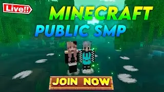 join My 1.21 Public Smp | Minecraft Live Java + Pocket Edition | @rgs47ff