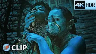 Nakia Rescues Shuri & Riri Williams Scene | Black Panther Wakanda Forever (2022) 4K HDR Movie Clip
