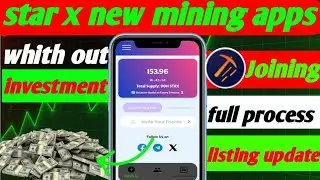 starx new mining apps joining full process 🤑/starx network new update kyc