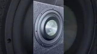 GROUND ZERO GZTW-10F Bass Test #subwoofer #bass #automobile